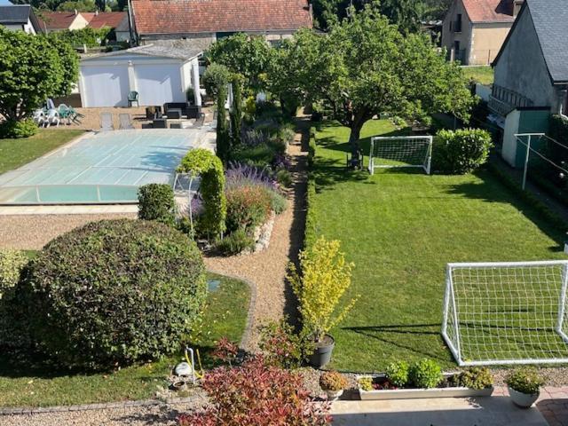Gite Chalet-Piscine "Belle-Etoile" Touraine Anjou Courcelles-de-Touraine Exterior foto